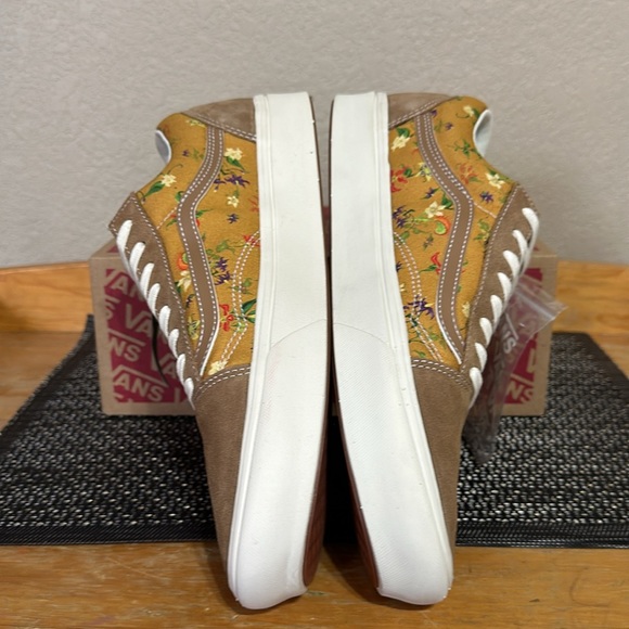 Vans Comfycush Old Skool Fatal Floral Golden Brown men’s size 13 - Picture 4 of 10